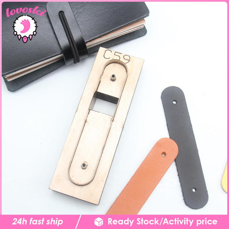 Dụng Cụ Cắt Vải Da Thủ Công Bằng Gỗ