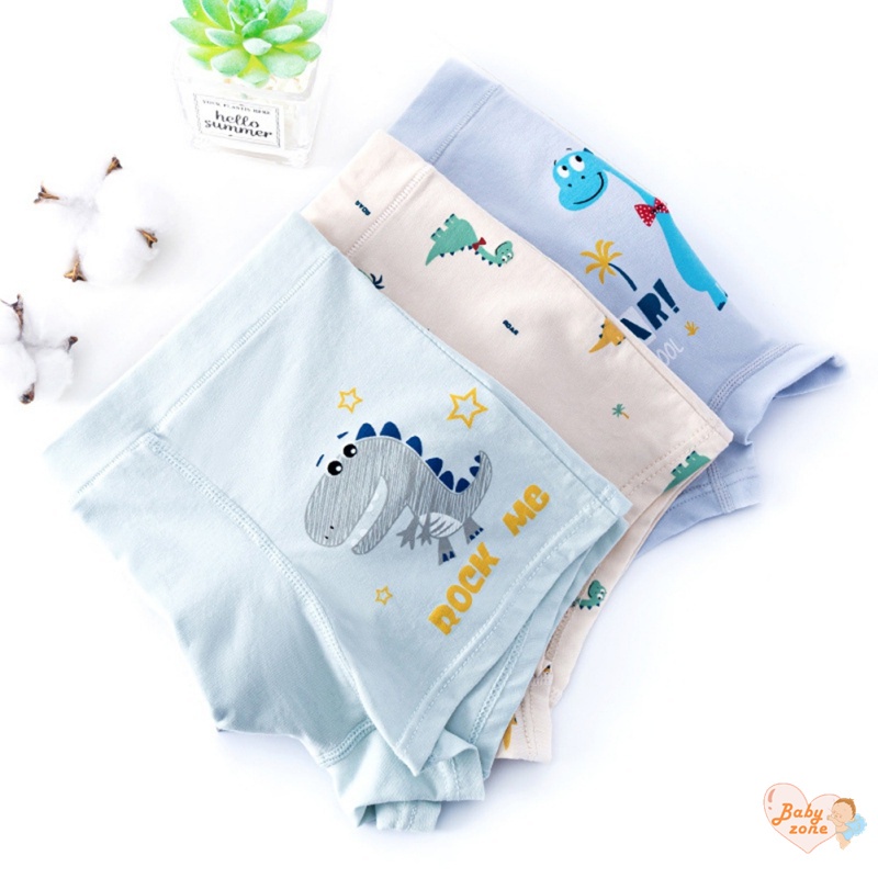 Bộ 3 Quần Lót Cotton Chất Lượng Dành Cho Bé Trai