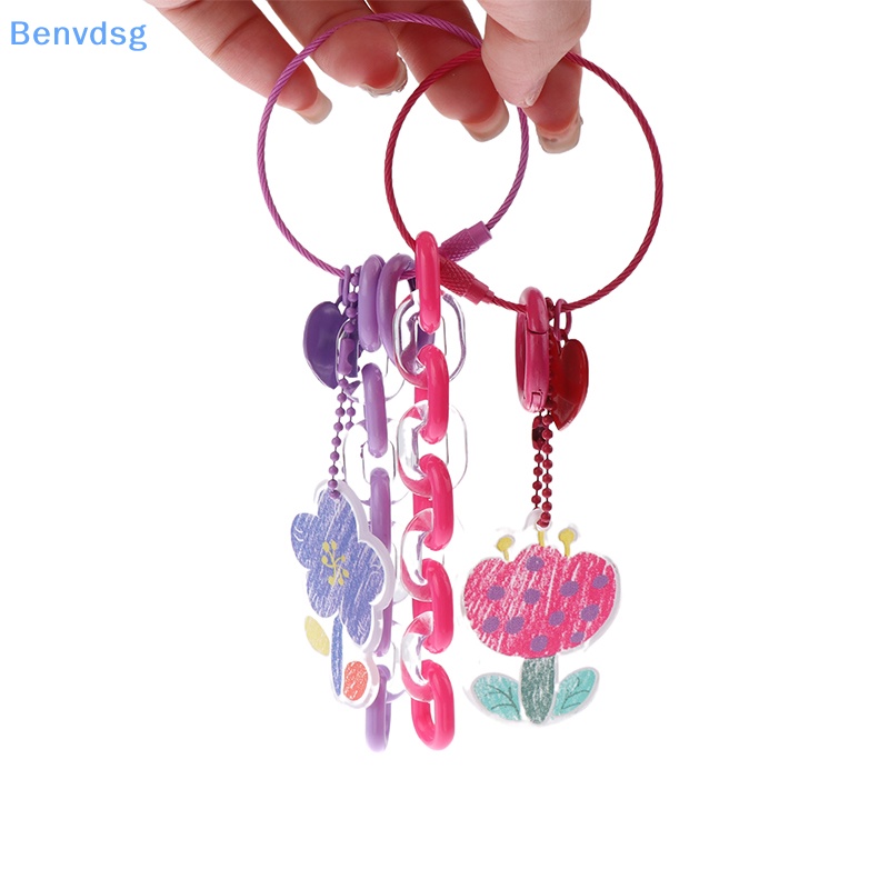 Benvdsg > Móc Khóa Xe Hơi Hình Hoa Tulip Ngọt Ngào Sáng Tạo Và Thiết Thực Cho Túi Xách Nữ well