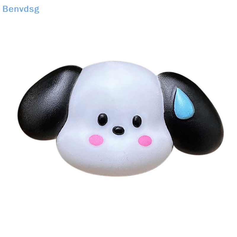 Miếng Dán Silicon Hình Chú Chó Hoạt Họa 3D Dễ Thương Trang Trí Điện Thoại / Cốc Nước / Dép / Dép / Đồ Chơi Trẻ Em DIY