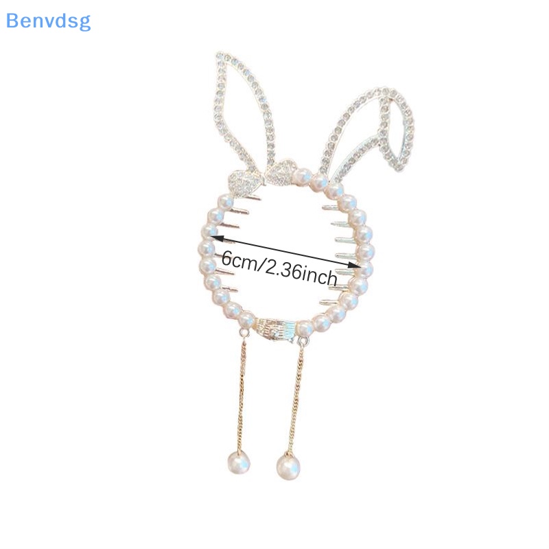 Kẹp Tóc Đuôi Ngựa Đính Đá Thanh Lịch Cho Nữ