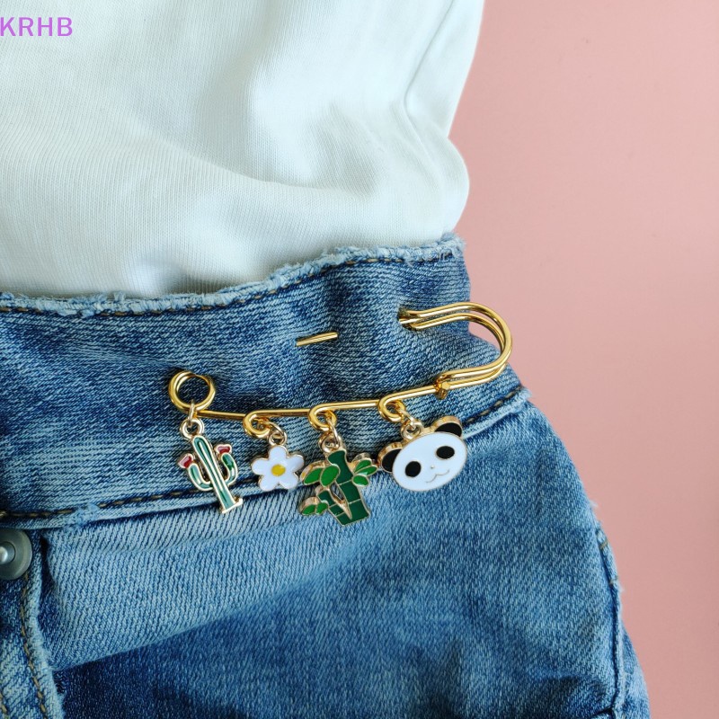 Ghim Cài Áo Hình Động Vật Hoạt Hình 10 Kiểu Cho Nam &amp; Nữ Mới