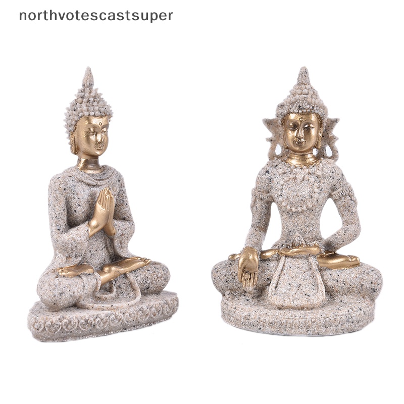Tượng Phật Bằng Đá Cát Thái Lan Dùng Trang Trí Nhà
