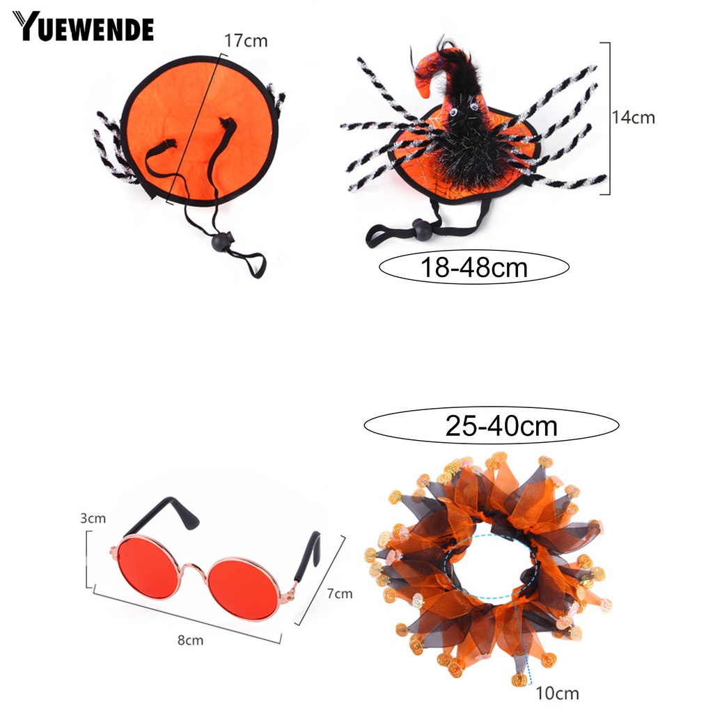 Yq.e 1 Set Băng Đô Cài Đầu Hình Nhện Có Thể Điều Chỉnh Siêu Nhẹ Dễ Sử Dụng Cho Thú Cưng Dịp Halloween