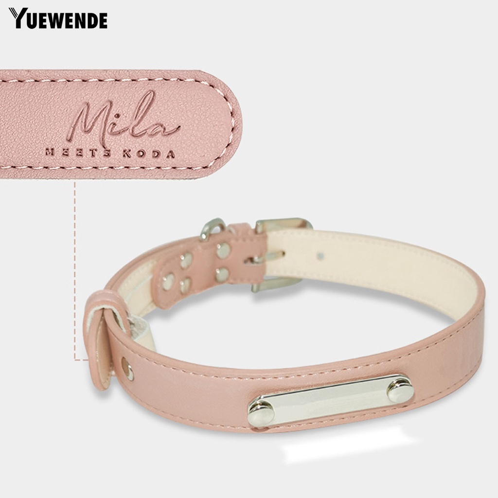 Yq.e Vòng Cổ Hai Khóa Cài Cỡ Nhỏ / Vừa / Lớn Thoải Mái Chống Thoát Hiểm Có Thể Điều Chỉnh Cho Thú Cưng