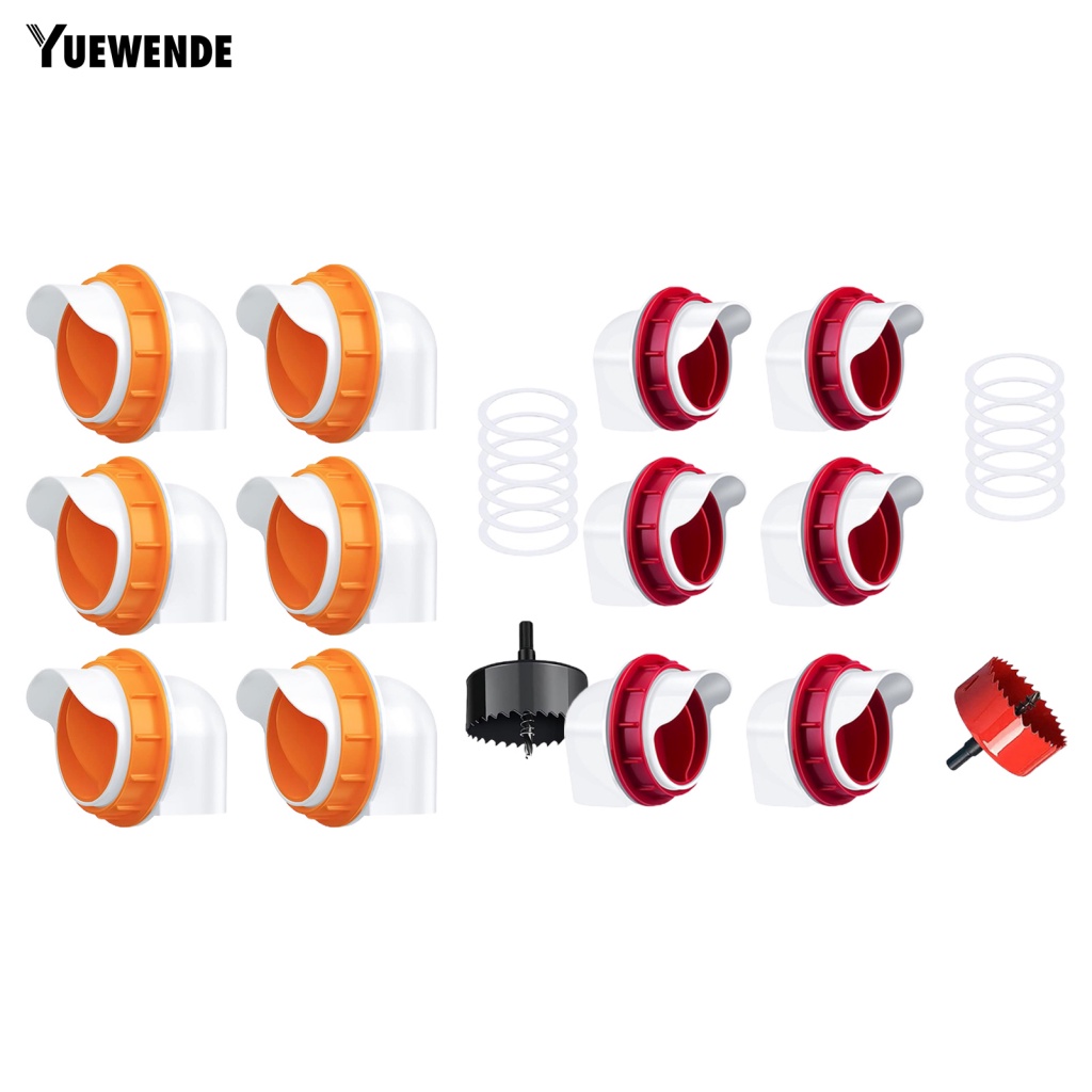 1 Bộ Dụng Cụ Cho Vịt Ăn Tự Động Không Chất Thải Thân Thiện Với Môi Trường DIY