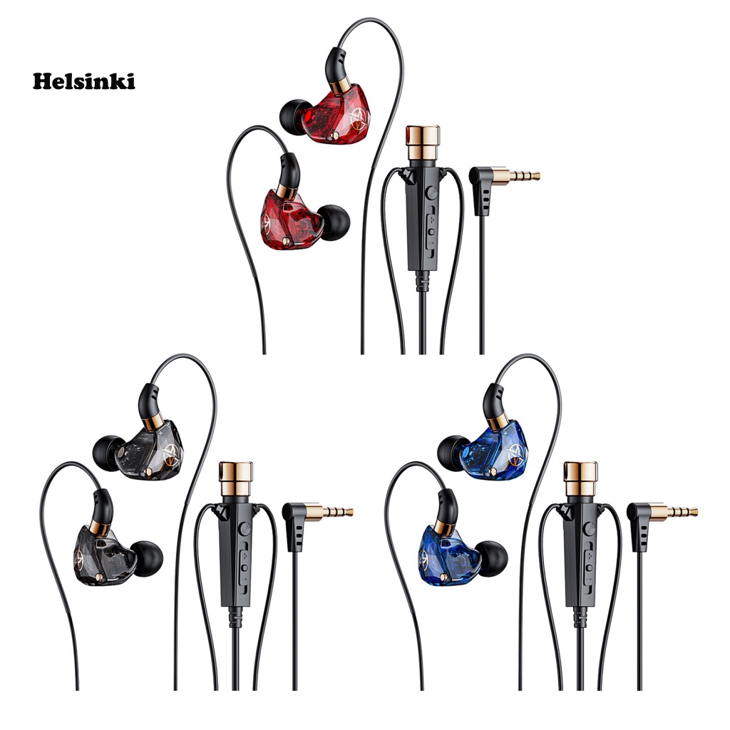 Hls Tai Nghe Nhét Trong Giắc Cắm 3.5mm Dành Cho Điện Thoại