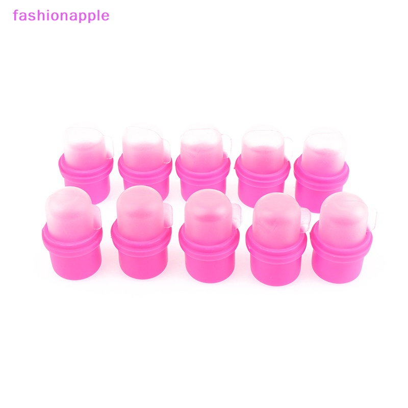 Set 10 Kẹp Nhựa Ủ Tháo Gel UV Cho Móng Tay