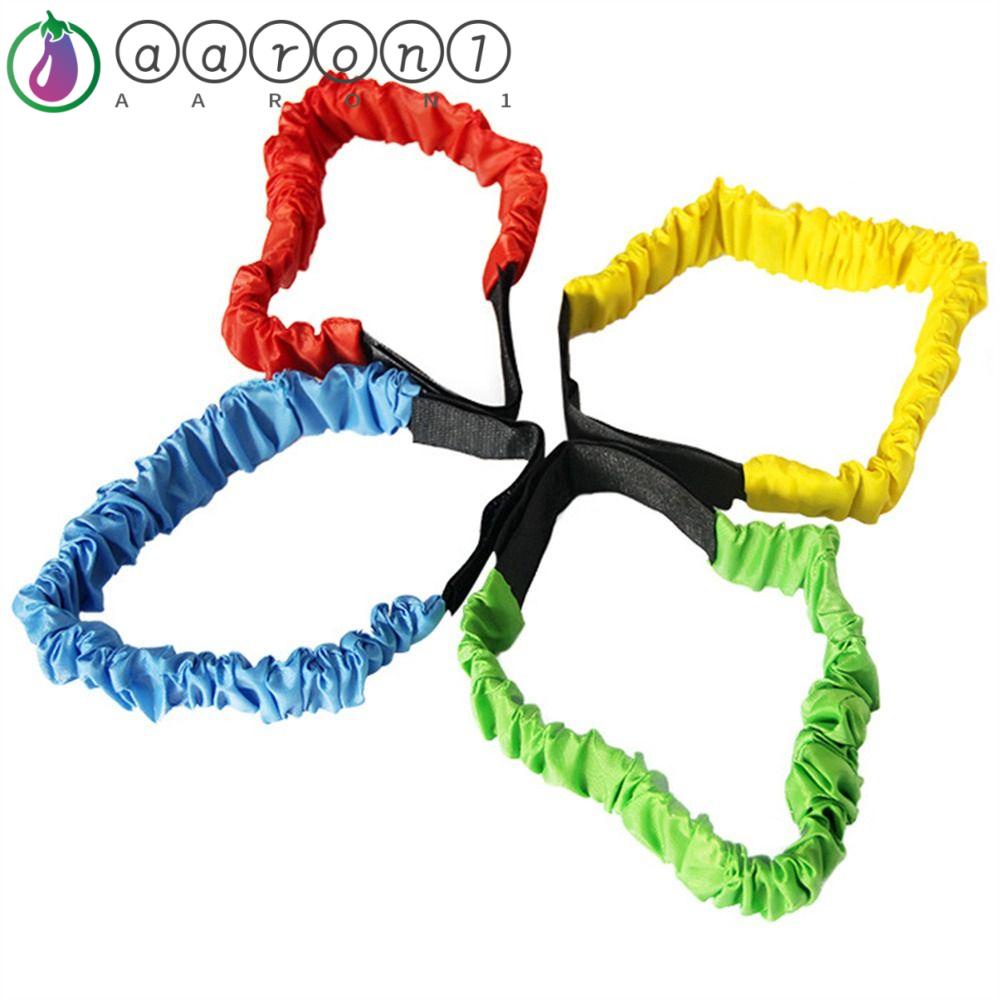 Aaron1 Dây Đai Co Giãn Ba Chân Luyện Tập Thể Thao Chạy Bộ Dành Cho Trẻ Em