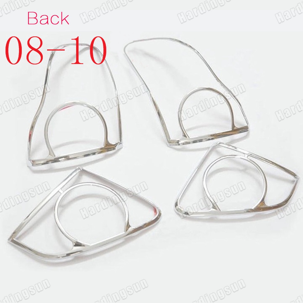 Khung Viền Đèn Pha / Đèn Hậu Bằng ABS Màu Chrome Cho Toyota Corolla Altis 2007 2008 2009 2010 2011 2012 2013