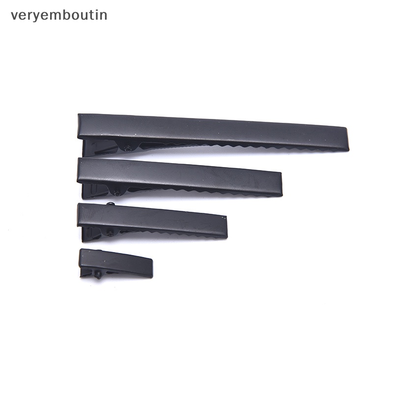 Bộ 50 Kẹp Mỏ Vịt Bằng Kim Loại Màu Bạc