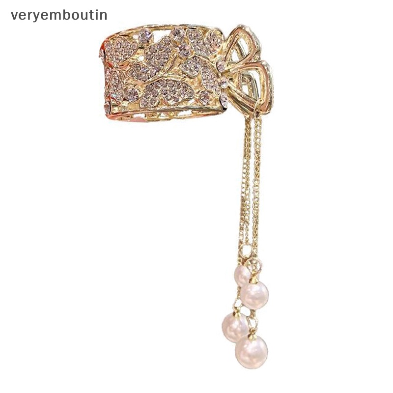 Kẹp Tóc Đính Ngọc Trai Giả Thời Trang Dành Cho Nữ