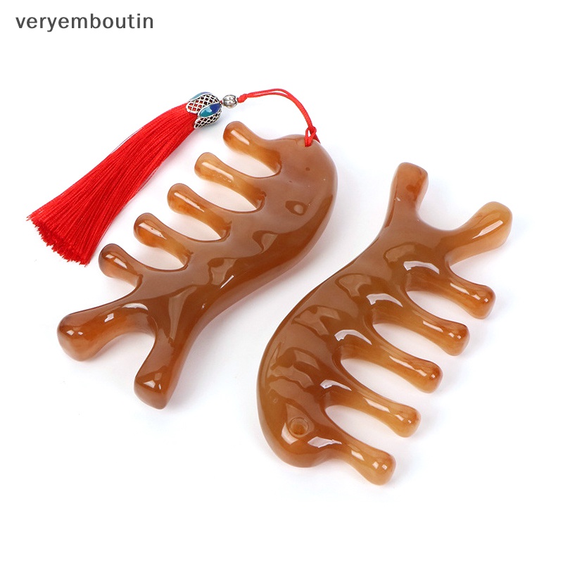 1 Lược Nhựa Mát Xa Mặt Răng Thưa Tiện Dụng