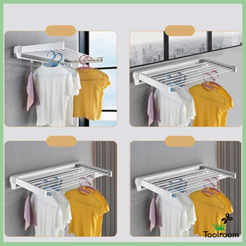 Giá Phơi Khăn Gắn Tường Chắc Chắn Tiện Dụng Cho Phòng Tắm / Nhà Bếp