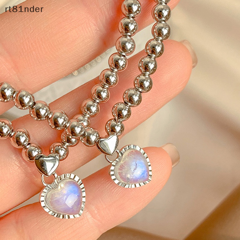 Rt Vòng Cổ Choker Mặt Pha Lê Hình Trái Tim Hợp Thời Trang Cho Nữ