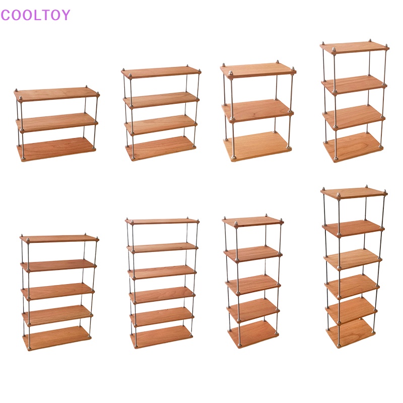 Kệ Đựng Sách Nhiều Tầng Trang Trí Nhà Búp Bê 1: 6