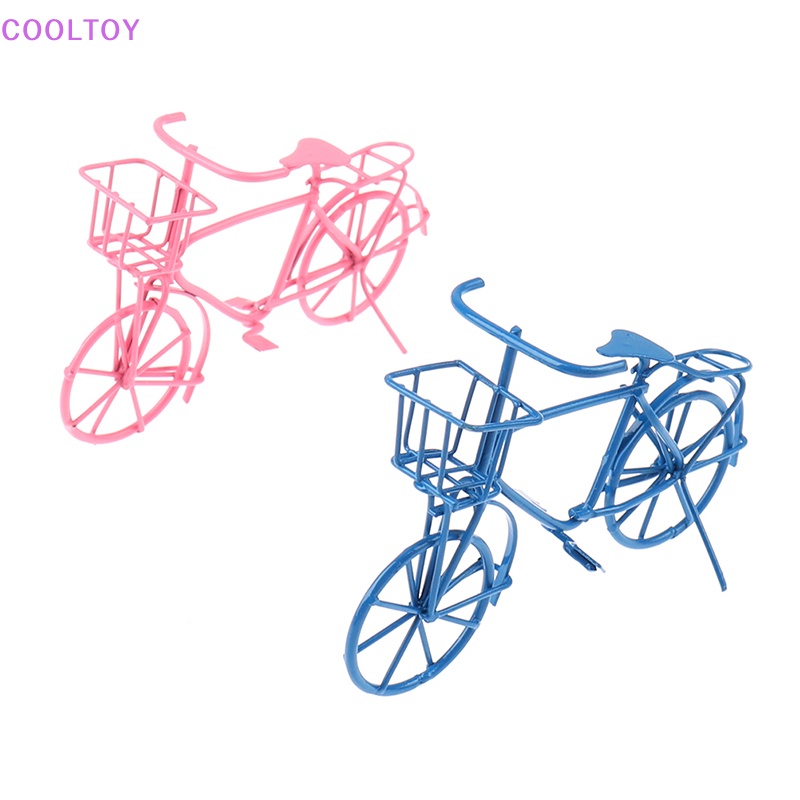 Cooltoy Mô Hình Xe Đạp Bằng Kim Loại Tỉ Lệ 1: 12 Trang Trí Nhà Búp Bê