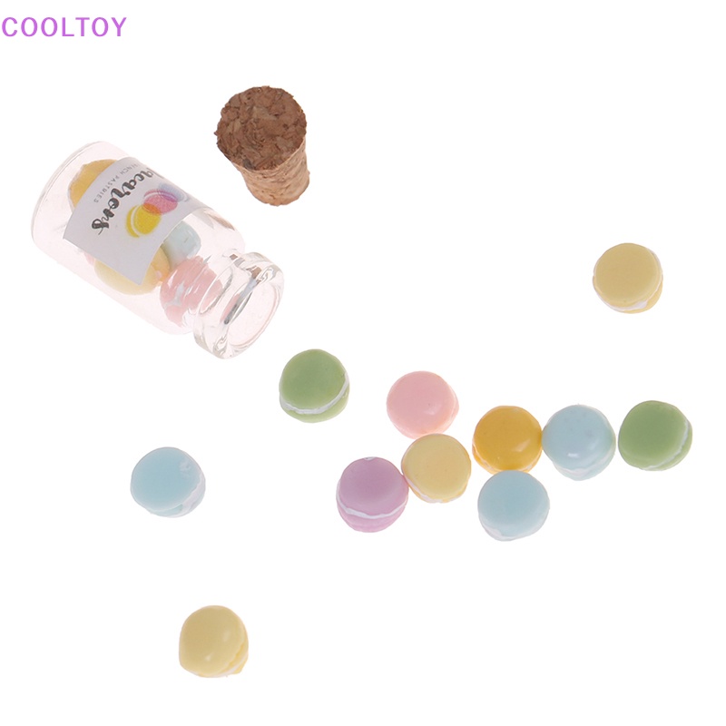 Cooltoy Mô Hình Bánh Macaron Tỉ Lệ 1 / 12 Trang Trí Nhà Búp Bê