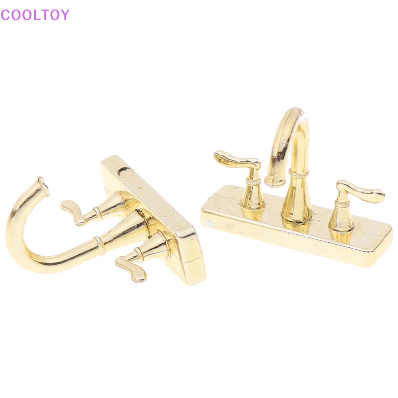 Cooltoy Set 2 Vòi Nước mini Tỉ Lệ 1: 12 Trang Trí Nhà Búp Bê