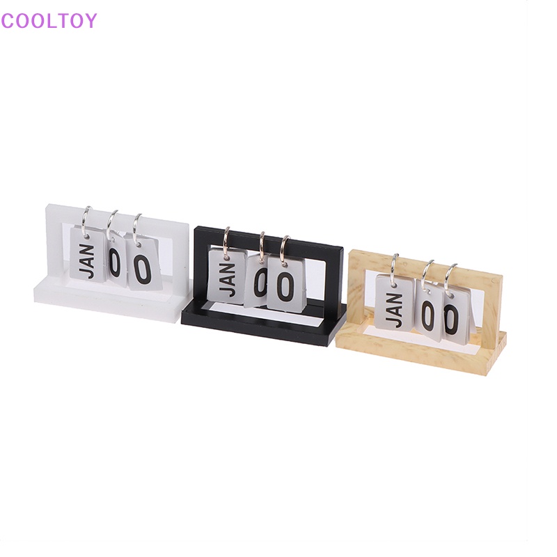 Cooltoy Lịch Để Bàn Trang Trí Nội Thất Nhà Búp Bê Kawaii