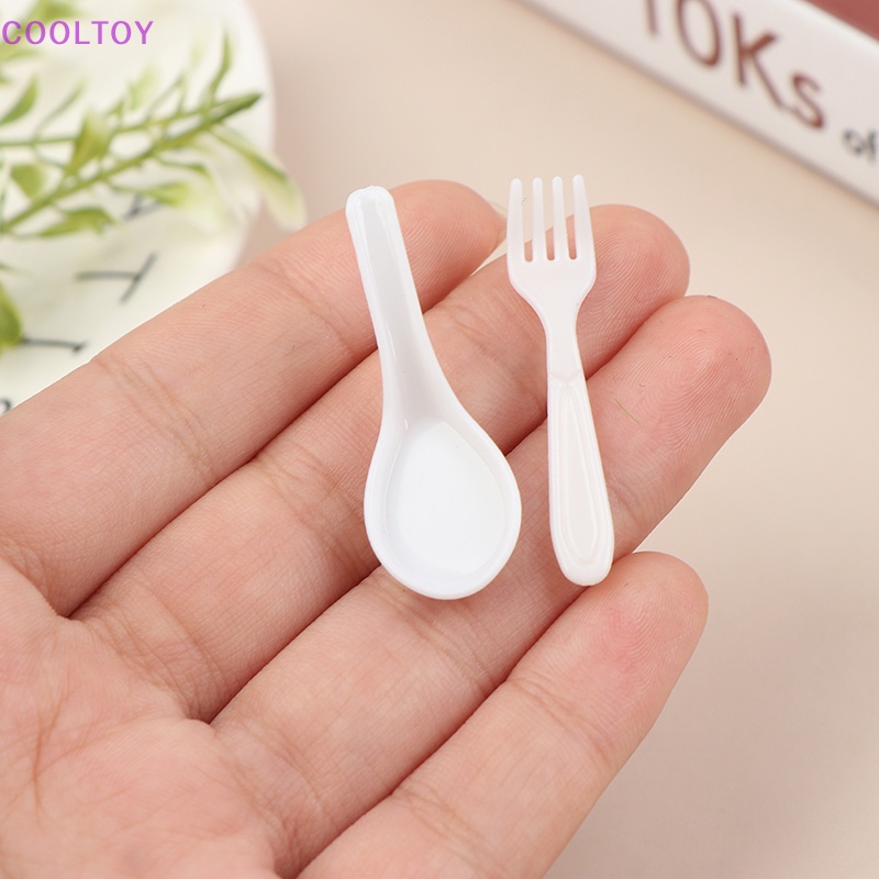 Set 10 Muỗng Nĩa Mini Trang Trí Nhà Búp Bê