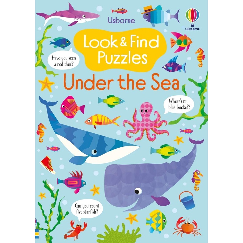 Look And Find Puzzles: Under The Sea