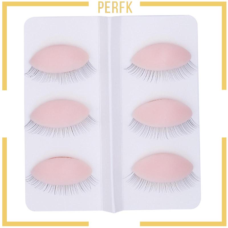 Set 6 Miếng Dán Kích Mí Giả Có Thể Tháo Rời Hỗ Trợ Luyện Tập Trang Điểm Lông Mi