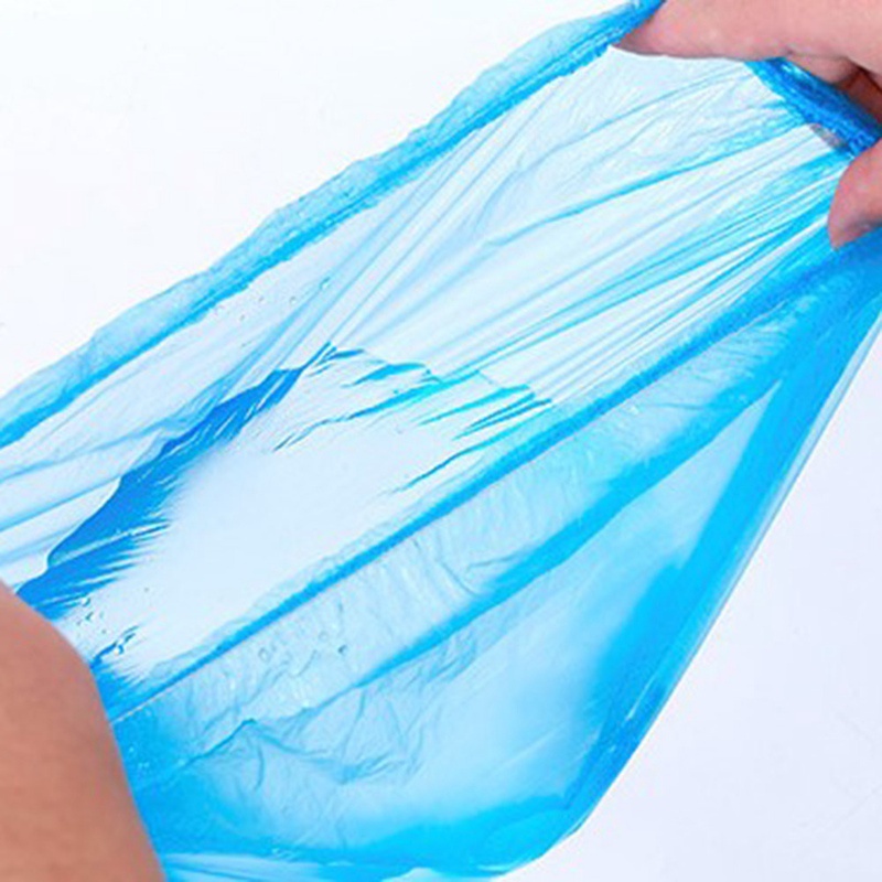 Set 100 Mũ Tắm Trùm Đầu Màu Trơn Trong Suốt Chống Nước Dùng Một Lần