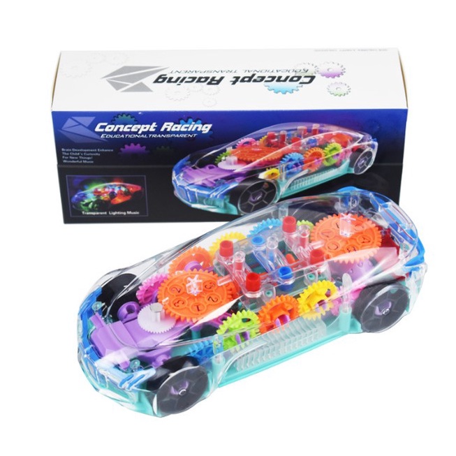Đồ chơi oto, xe đua, xe tăng, máy bay trong suốt, có nhạc và đèn cho bé.