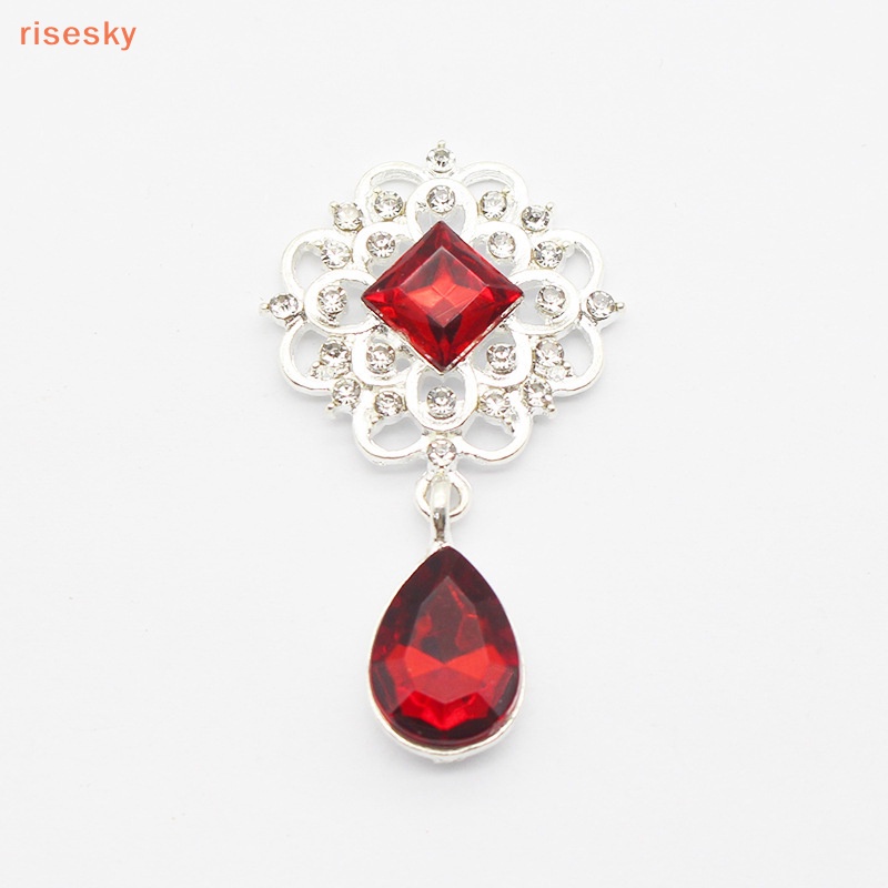 Nút Acrylic Hợp Kim 25 * 45MM Đính Đá Trang Trí Hộp Quà Đám Cưới Diy