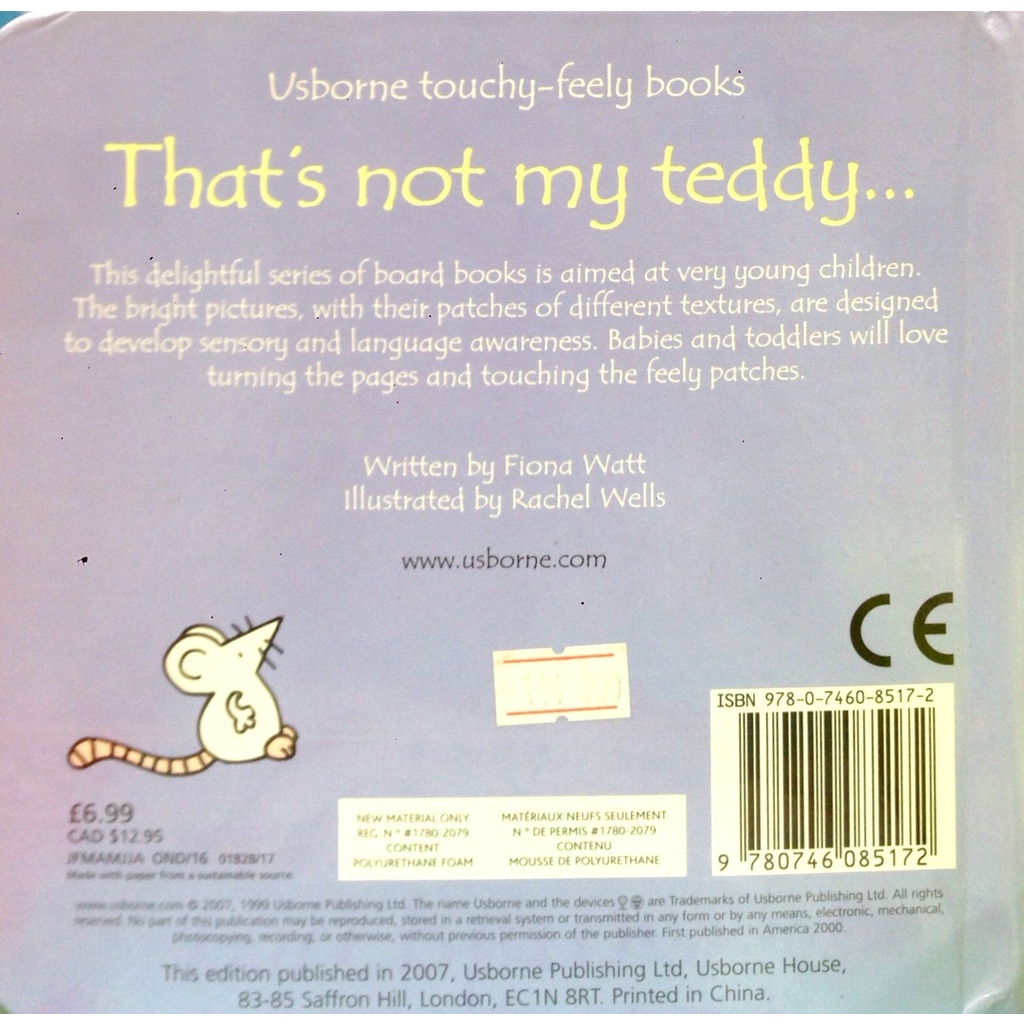 Sách That's Not My Teddy