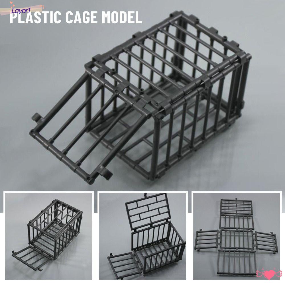 Mô Hình Lồng Động Vật LAYOR1 12 "Màu Đen Tỉ Lệ 1 / 6