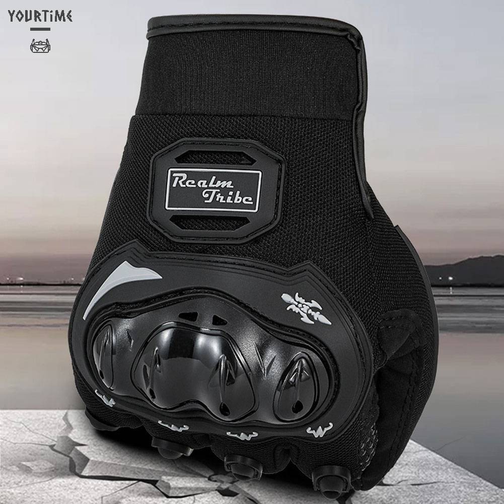 Găng Tay Lái Xe Bằng Da Chống Trượt Siêu Bền Cho BMX ATV Road Racing