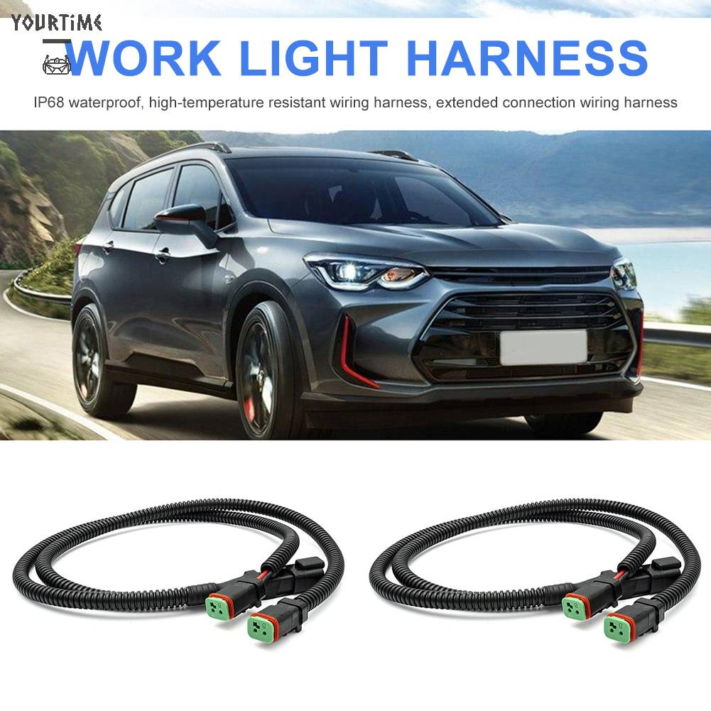 Dây Đèn Pha Xe Hơi Deutsch DT 12V 23.5 Inch