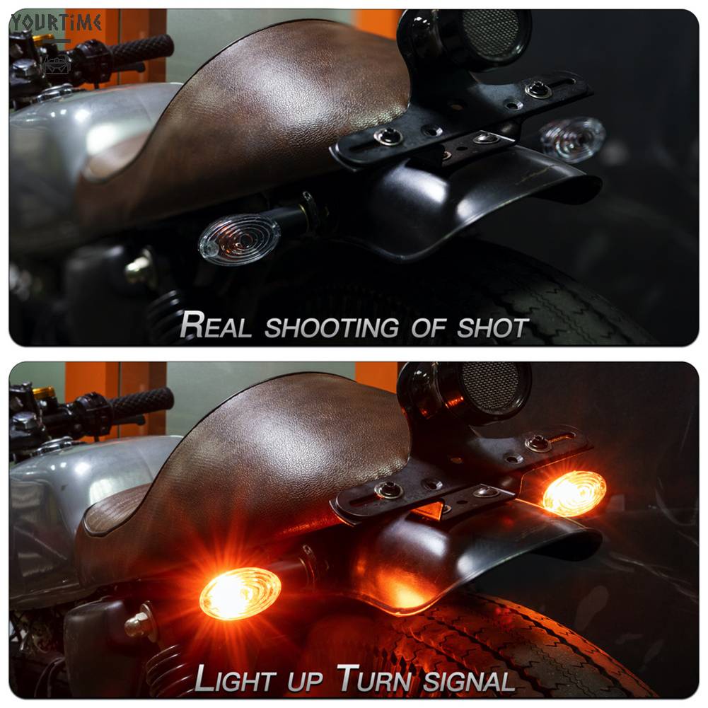 Set 2 Đèn Xi Nhan 12V Chuyên Dụng Cho Xe Mô Tô