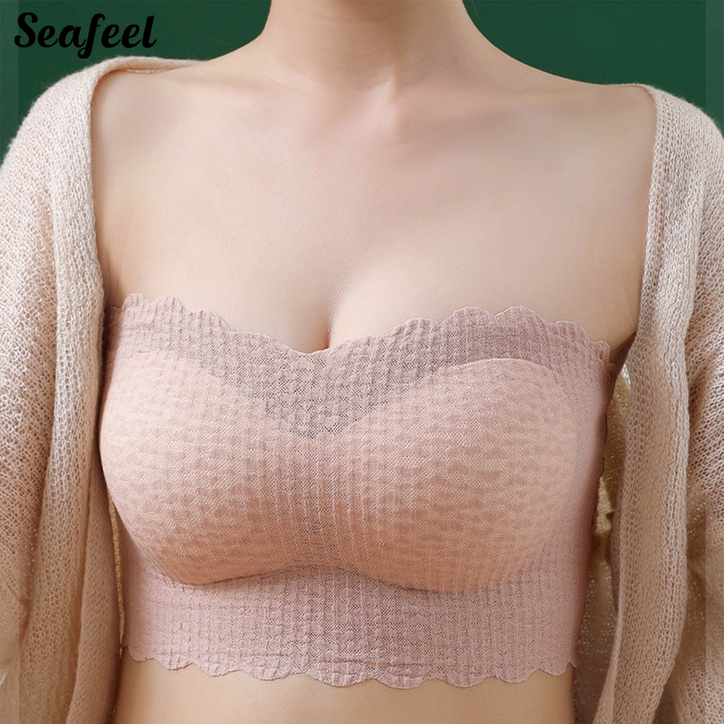 Áo Ngực Thể Thao Hai Dây Có Đệm Ngực Không Gọng Thép Chống Trượt Dễ Điều Chỉnh Thời Trang Mùa Hè Cho Bạn Gái