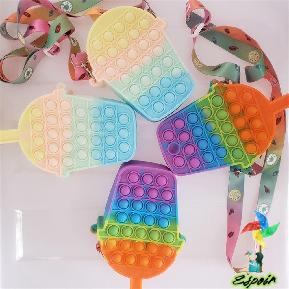 Đồ Chơi Bóp Giảm Căng Thẳng Bằng Silicone Cho Trẻ Em