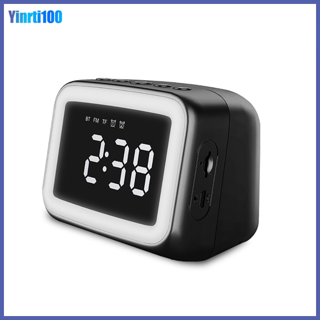 Loa Bluetooth Kỹ Thuật Số Thông Minh Hiển Thị Màn Hình Led HD Hỗ Trợ Thẻ Âm Thanh FM Và Phụ Kiện