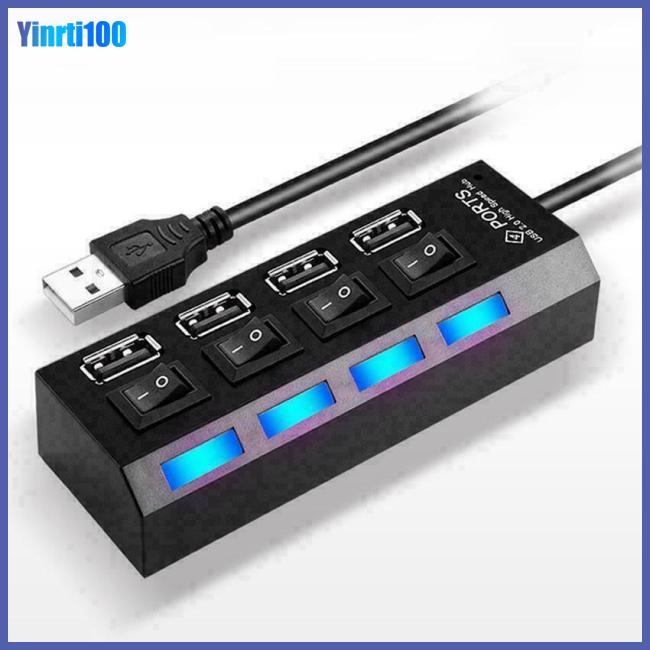 Bộ Chia 4 Cổng Usb 2.0 Tốc Độ Cao Cho Máy Tính