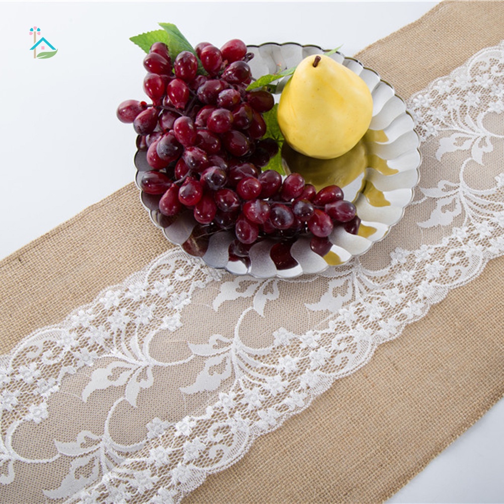 Khăn Trải Bàn Vải Lanh Trang Trí Thời Trang Dành Cho Tiệc Cưới