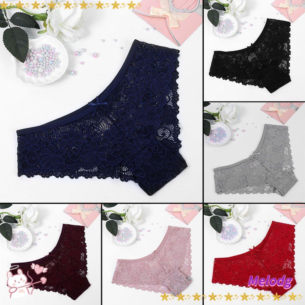 Quần Lót Phối Ren Hoa Thoáng Khí Quyến Rũ Cho Nữ