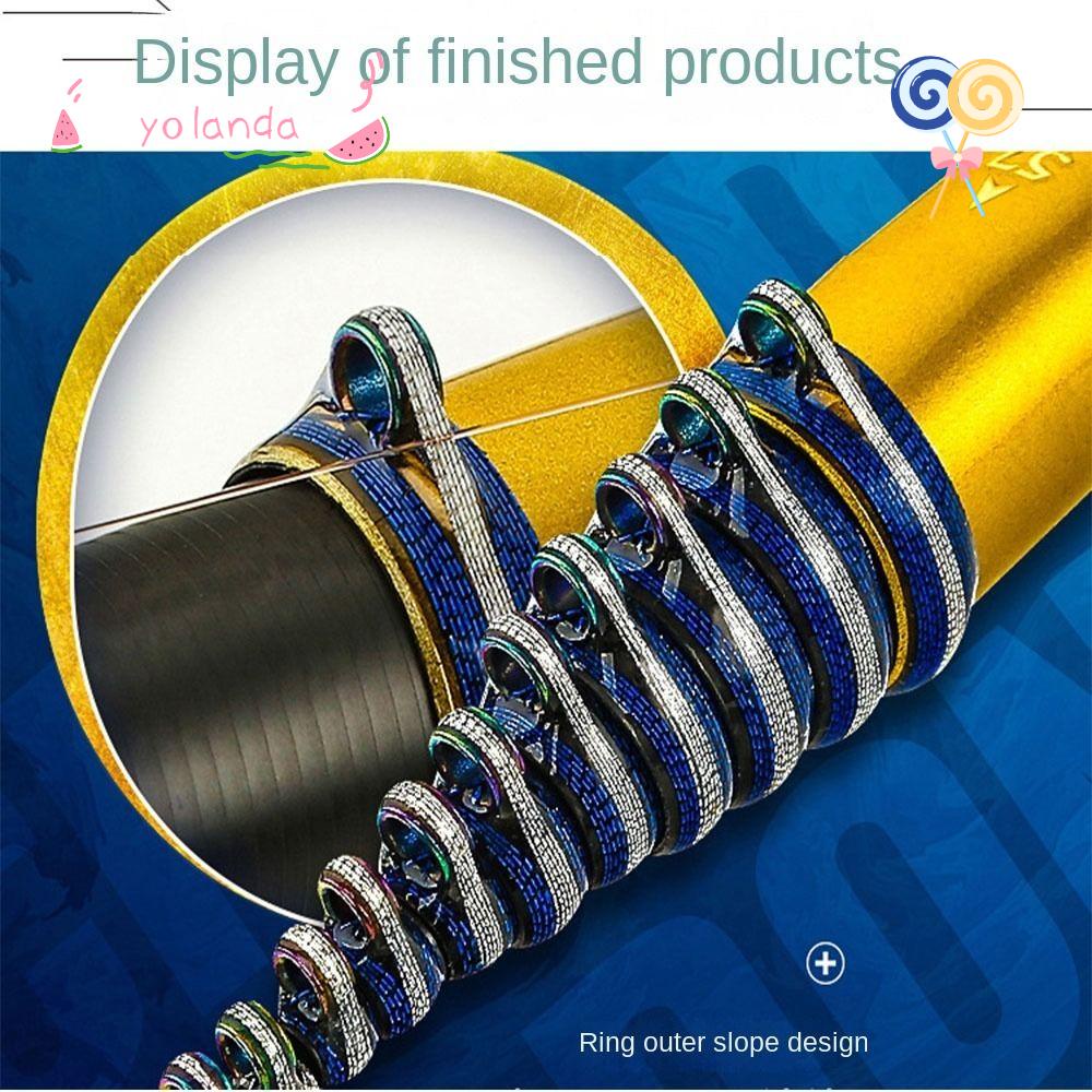 Vòng Dẫn Dây Cần Câu Cá Hình Chữ O Bằng Sứ Hàng Mới