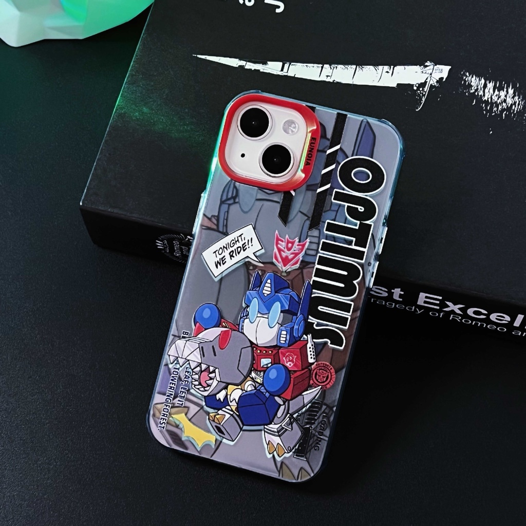 Ốp Điện Thoại Tpu Mềm Nhám Trong Suốt Chống Sốc In Hình Bumblebee Cho iPhone 14 13 12 11 Pro Max