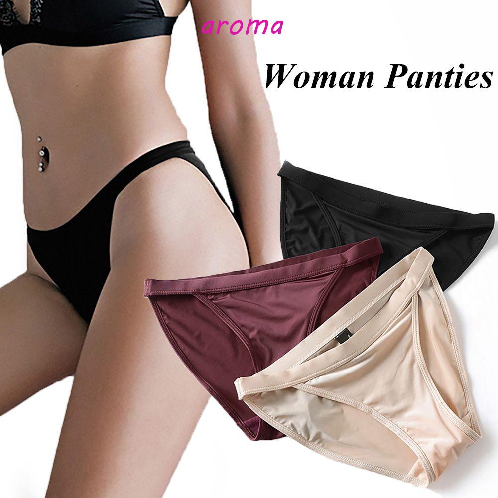 Quần Lót Lụa Không Đường May Quyến Rũ Trẻ Trung Cho Bạn Gái