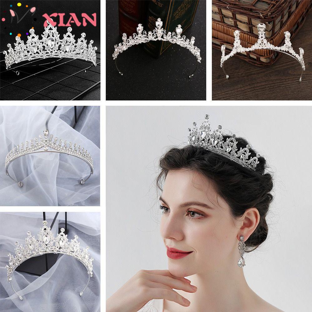 Xiantin Lược Cài Tóc Đính Đá Lấp Lánh Thanh Lịch Dành Cho Cô Dâu