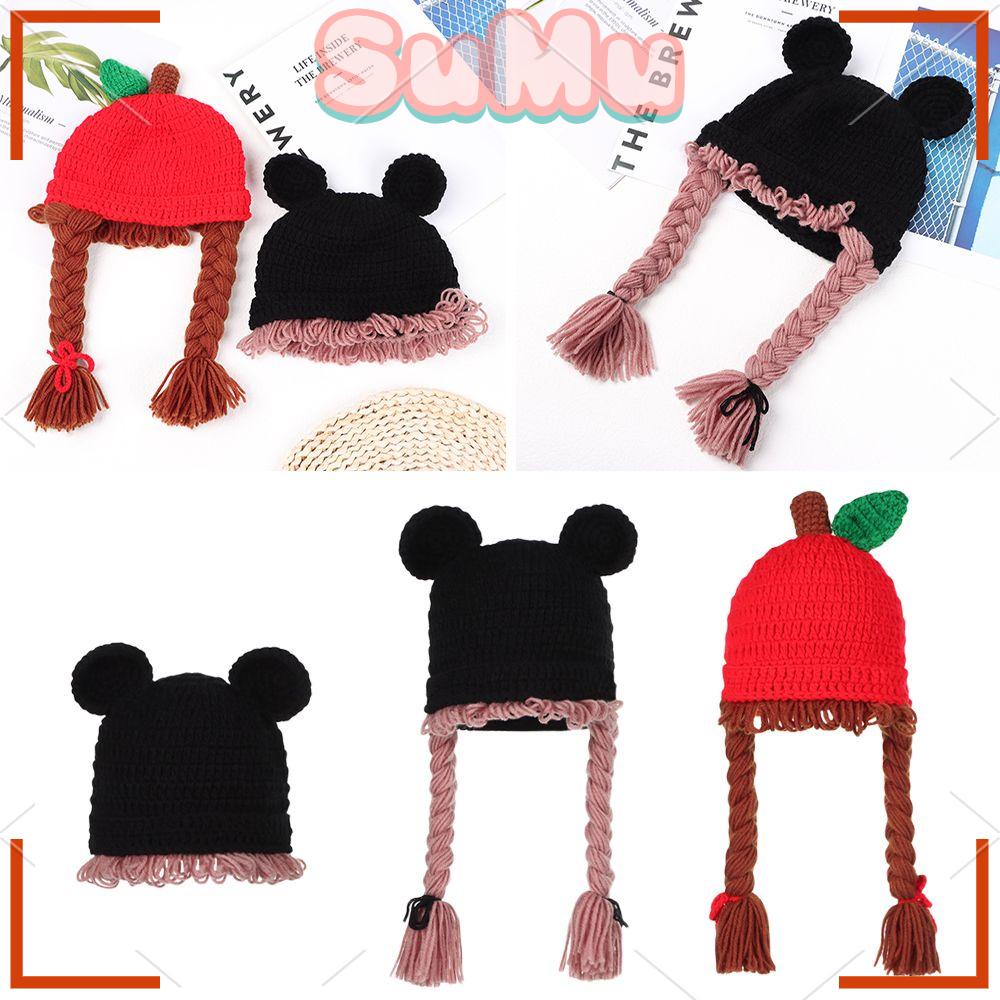Mũ Dệt Kim Mềm Mại Ấm Áp Thời Trang Dành Cho Bé Trai Và Bé Gái