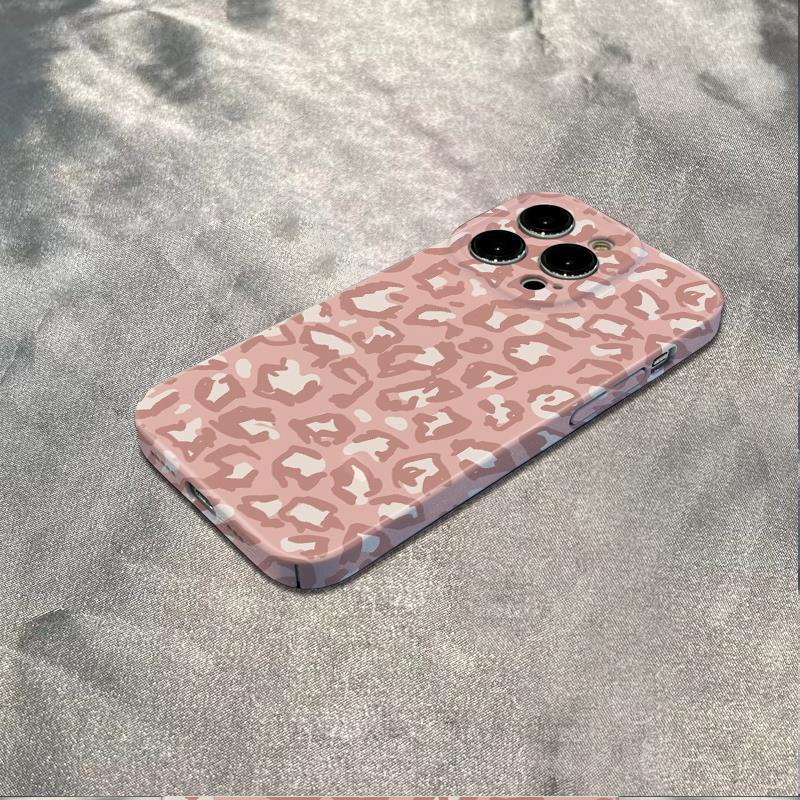 Ốp Điện Thoại Mềm Chống Sốc Họa Tiết Da Báo Cho Iphone1211 786Inmax14Pro 13 plus