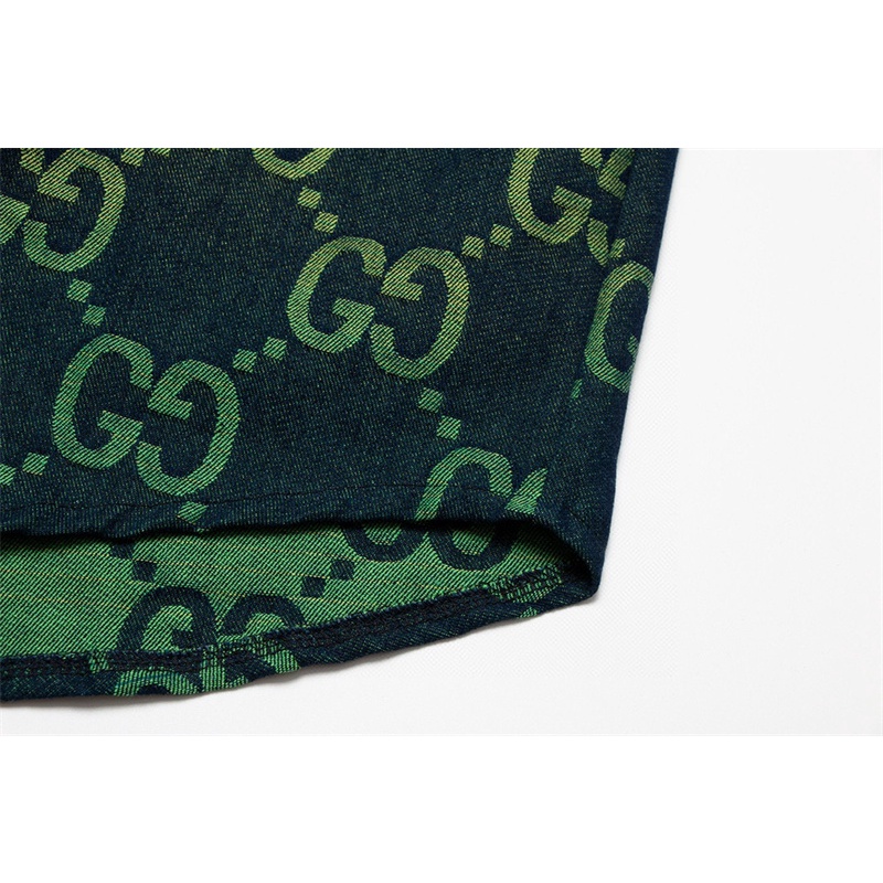 Áo Sơ Mi Denim Họa Tiết Cầu Vồng Chống Lão Hóa Đa Năng G88U-2023