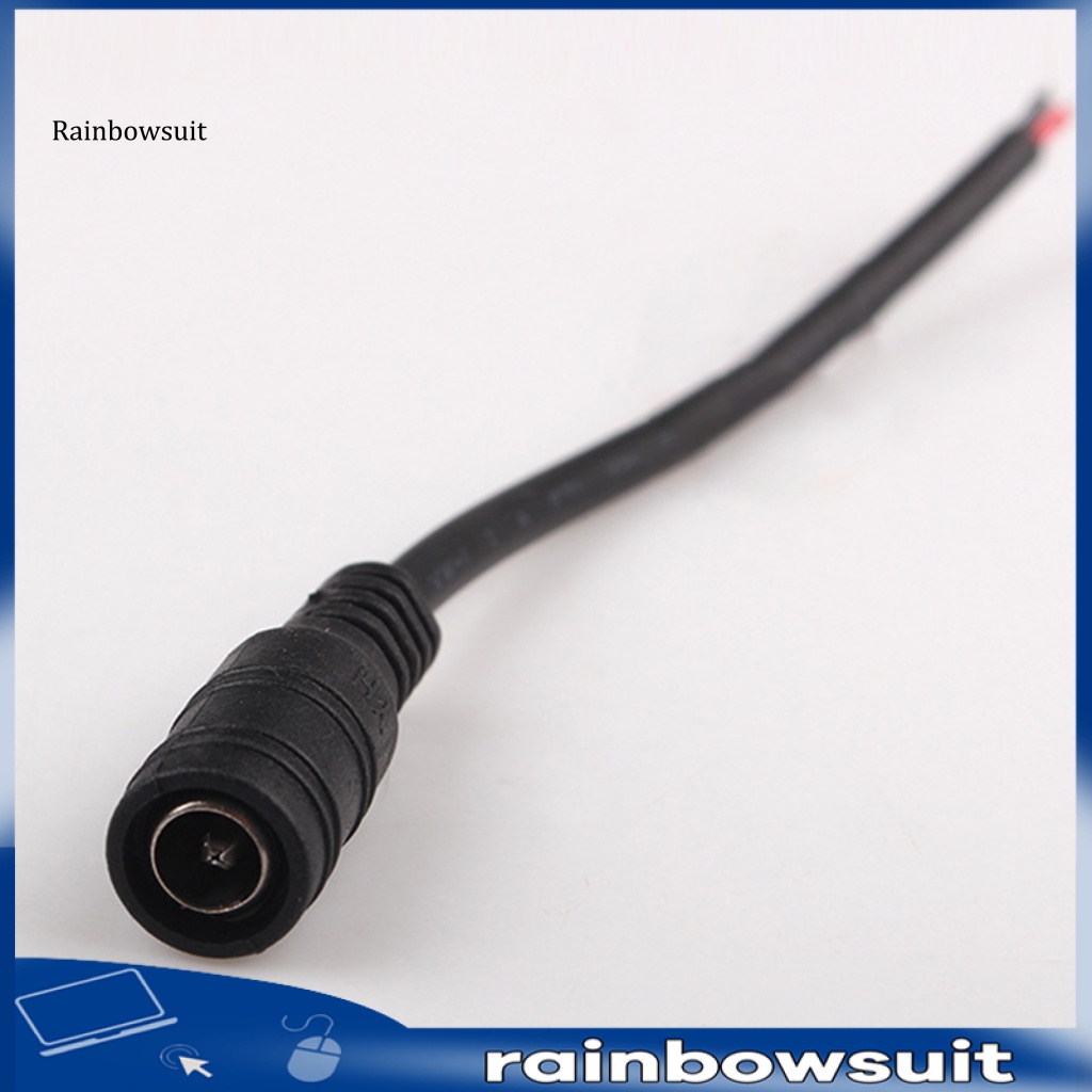 Set 10 Đầu Nối Nguồn DC An Toàn Bền Bỉ Kích Thước 5.5x2.1mm DC Dành Cho TV / Camera