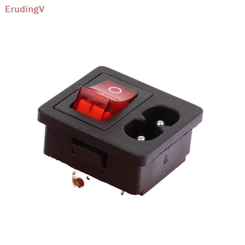 Phích Cắm Cầu Chì Nguồn AC 250V Có Công Tắc